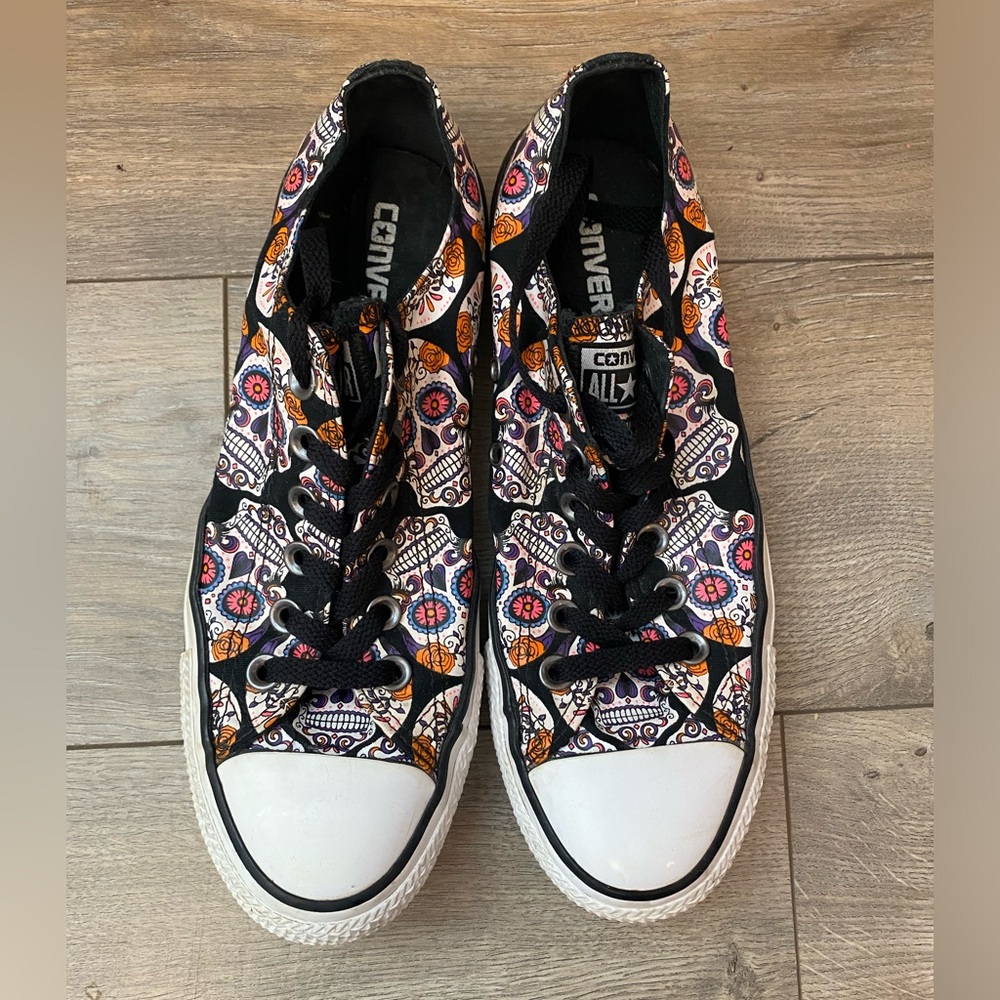 Converse low top Day of the Dead print